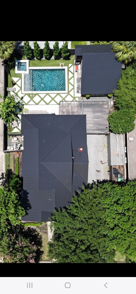 Metal Roofing by CS Roofing Concepts &mdash; Standing seam metal, charcoal